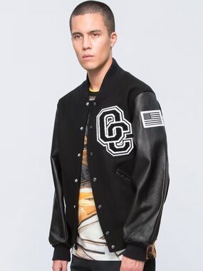 Opening Ceremony Men’s Black Varsity Jacket